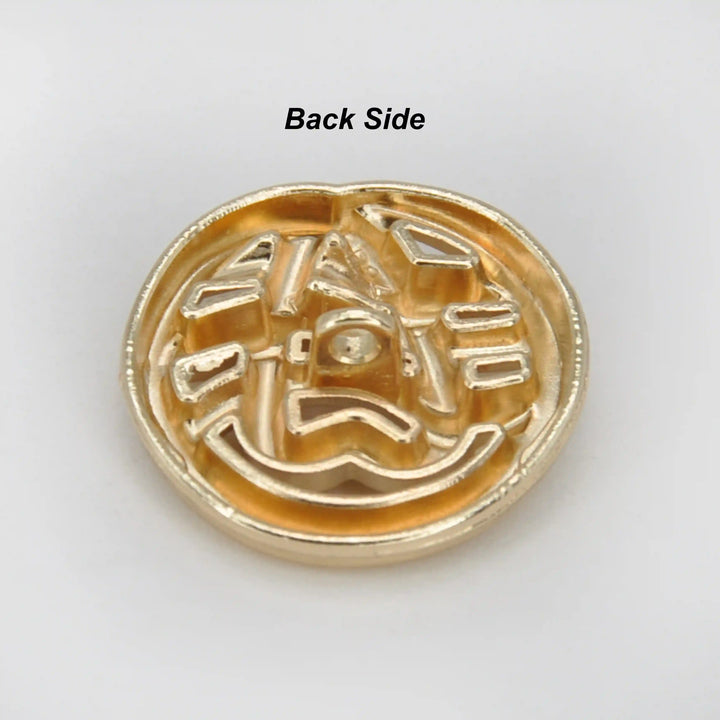 Nautical Rope Monogram Button | 28mm & 18mm