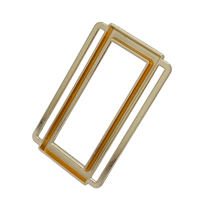 Metal Double Bar Buckle