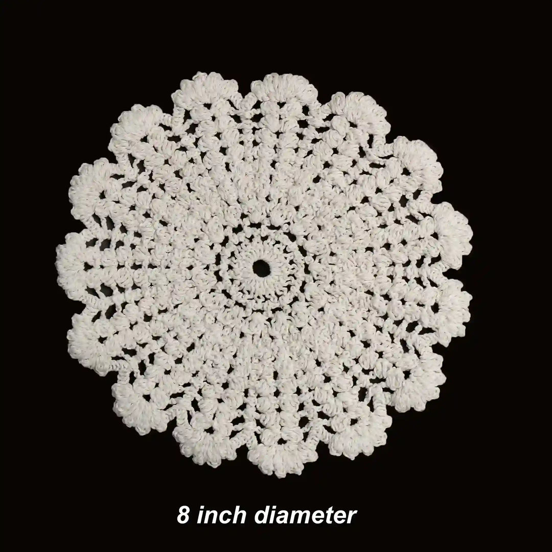 Cut Work Floral Style Cotton Patch