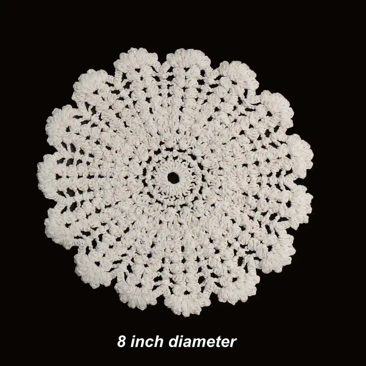 Cut Work Floral Style Cotton Patch