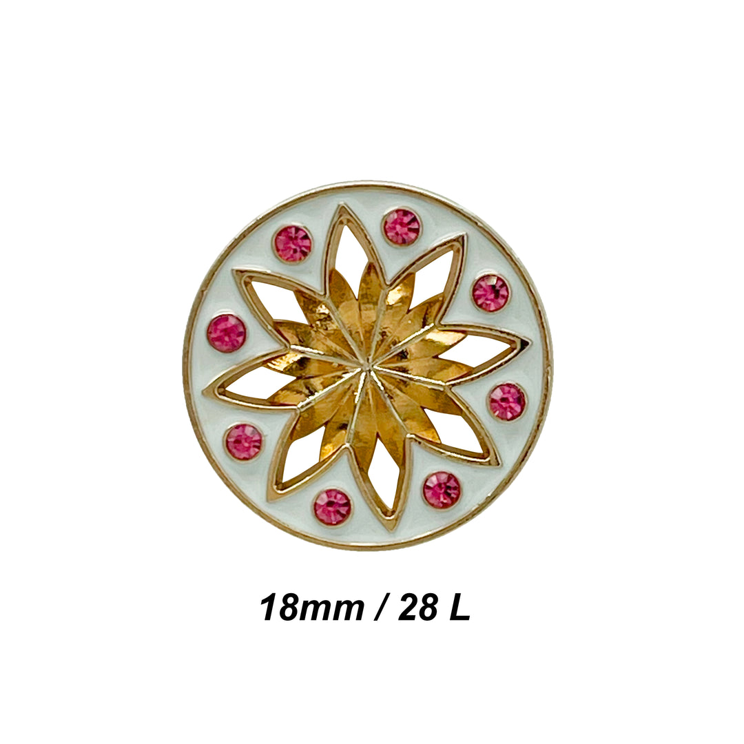 Elegant Star Metal Buttons