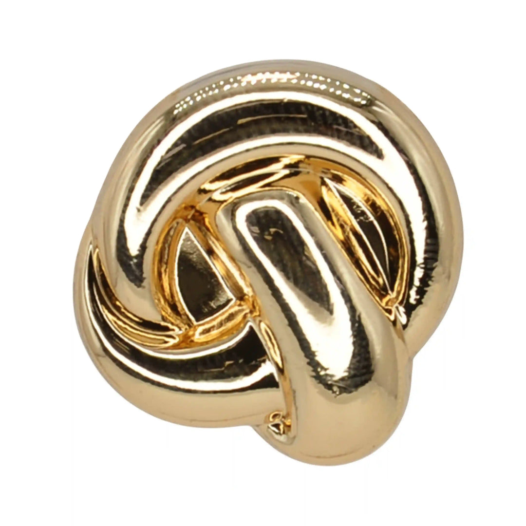 Knoted Design Metal Buttons | 23mm & 15mm
