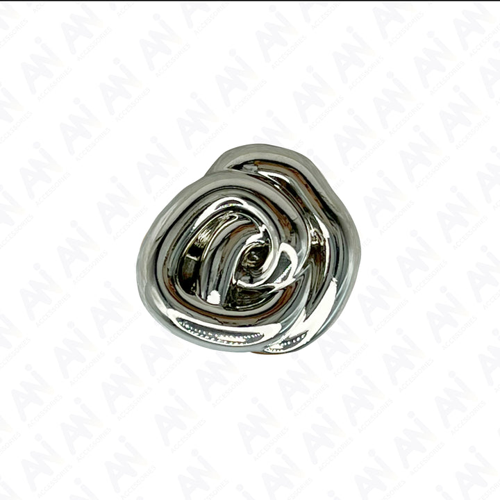 Floral Style Button for Clothing and Accessories