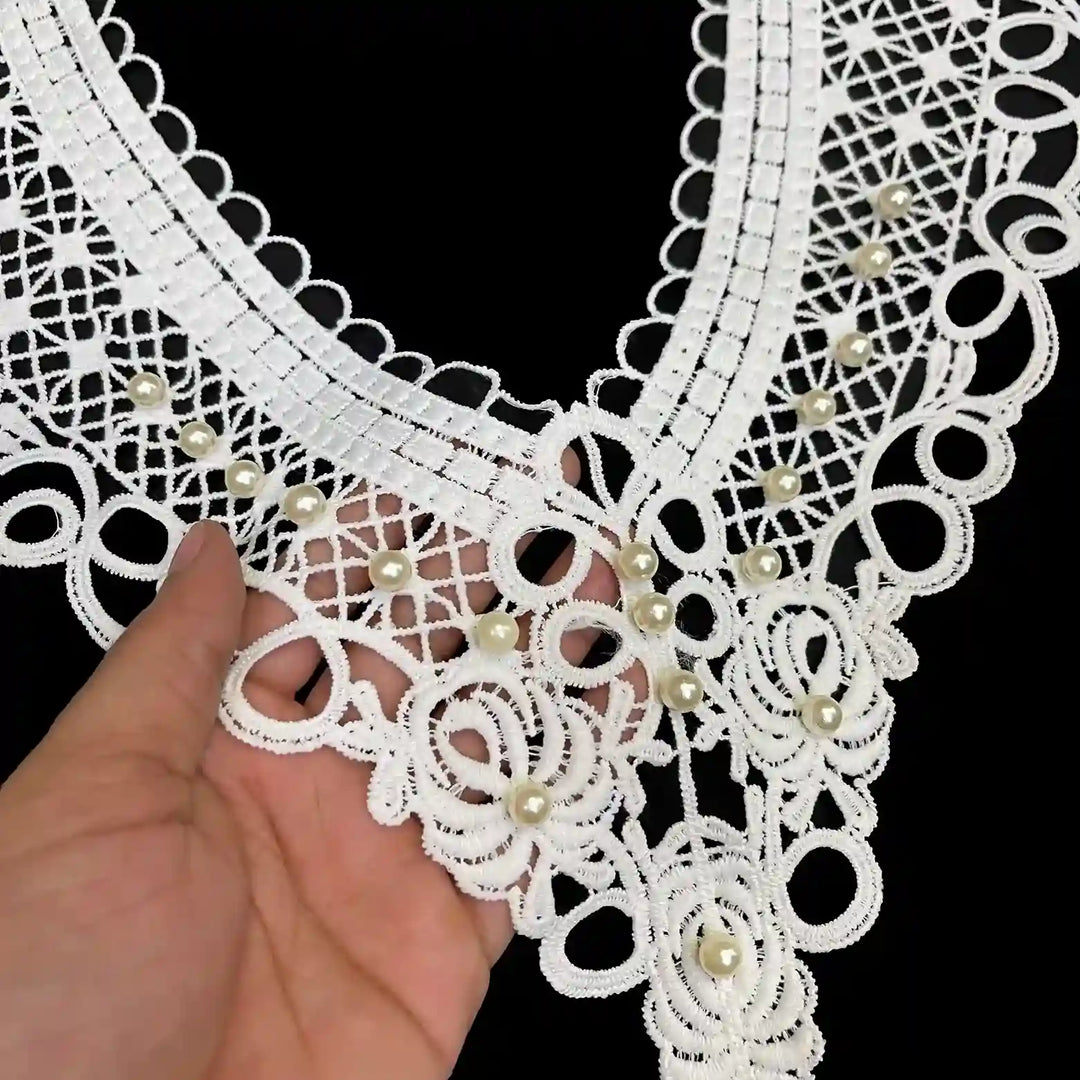 Antique-Inspired Lace Yoke