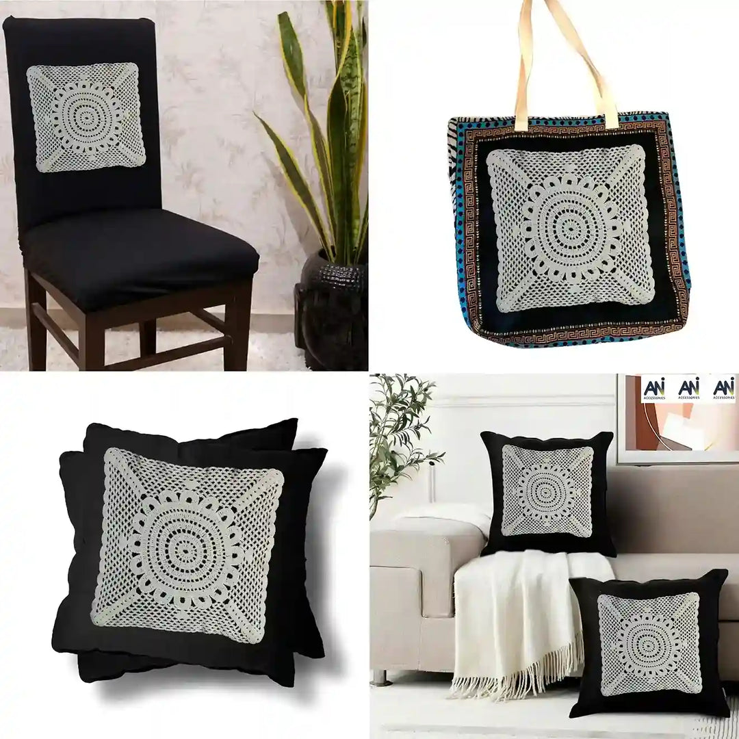 Crochet Square Doily Patch