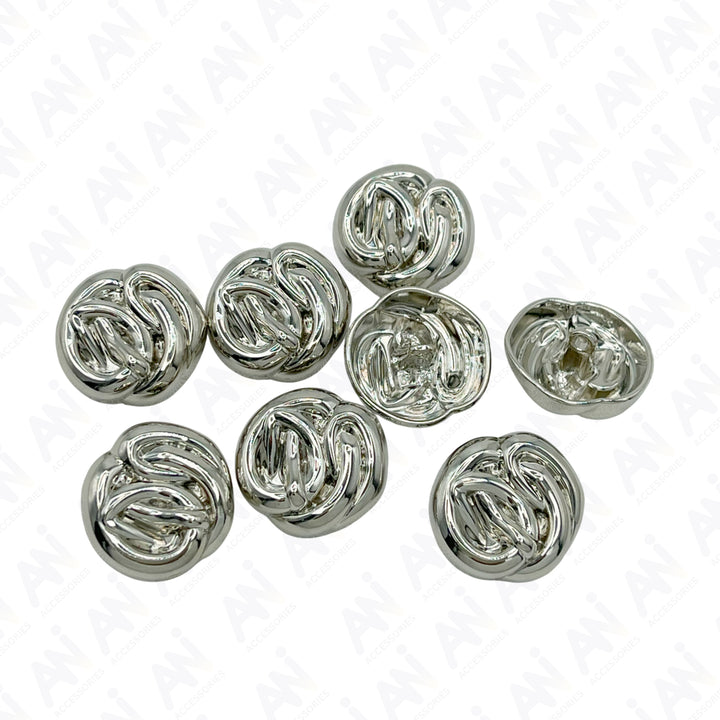 Modern Design Metal Buttons for Clothing and Accessories