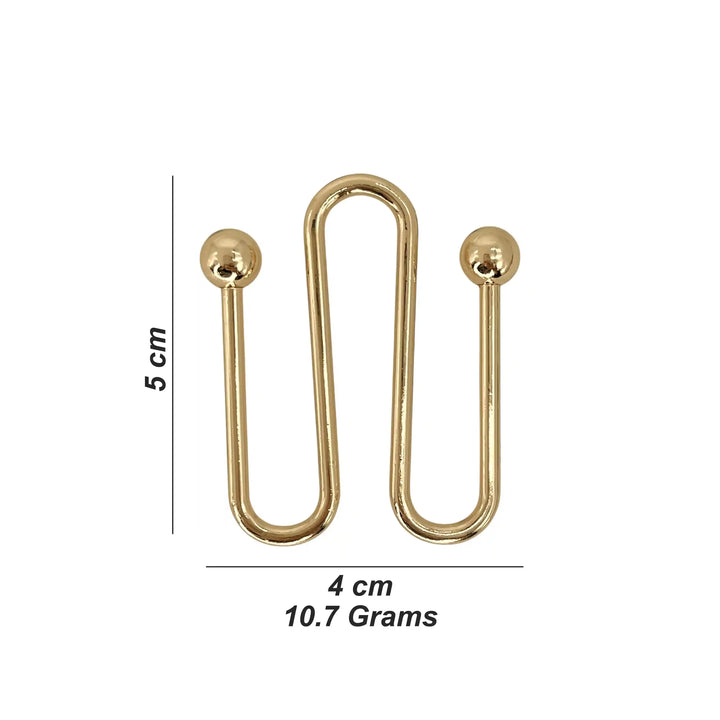 Double Loop Metal Buckle