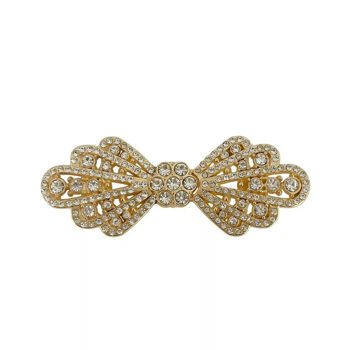 Victorian Filigree Crystal Metal Frog Closure Buttons