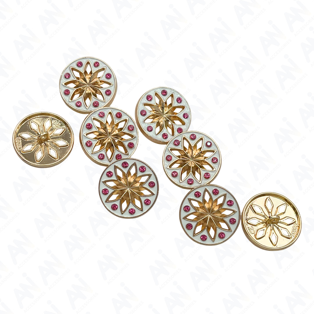 Elegant Star Metal Buttons