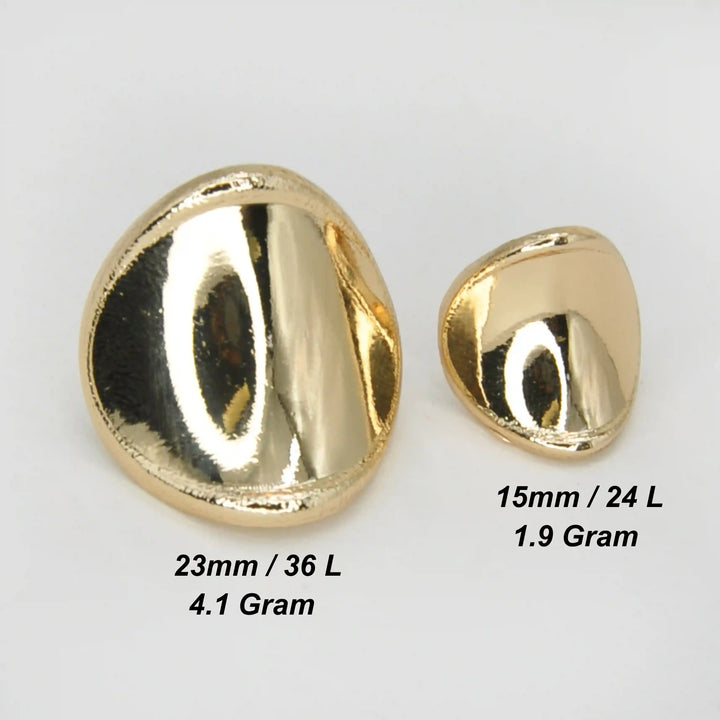 Irregular Loop Design Buttons | 23mm & 15mm