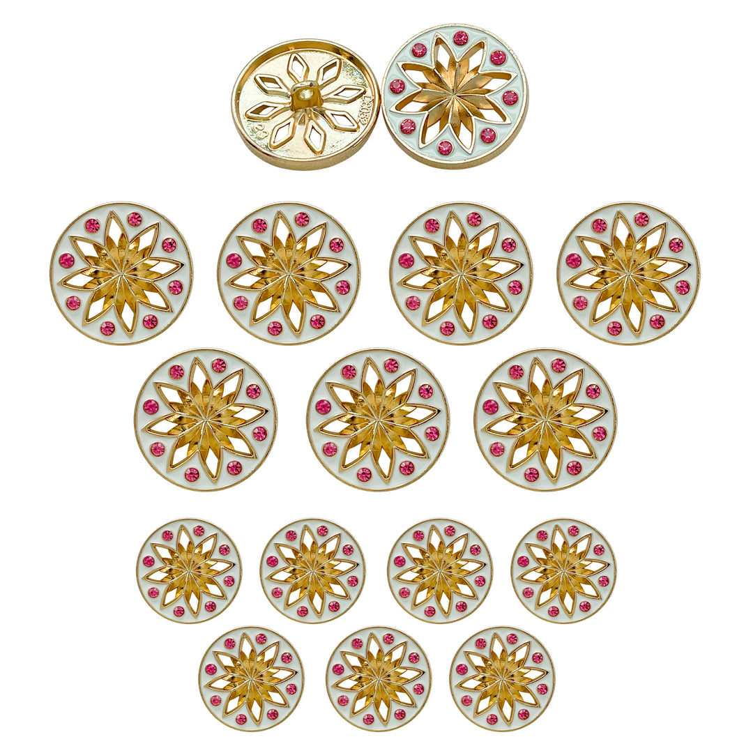 Elegant Star Metal Buttons