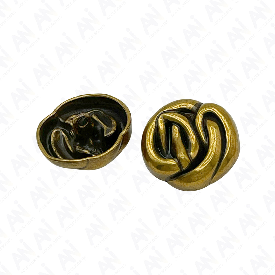 Modern Design Metal Buttons for Clothing and Accessories