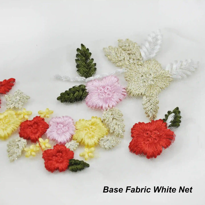 Vibrant Colors Floral Patch