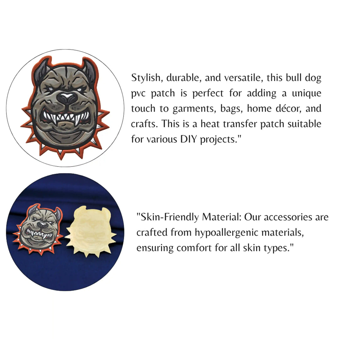 Pitbull Dog Pvc Patch