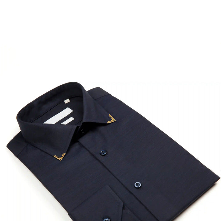 Stylish Golden Elegance Collar Tip