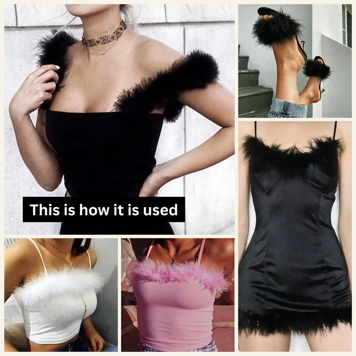 Soft Fur Lace | 2 Meters