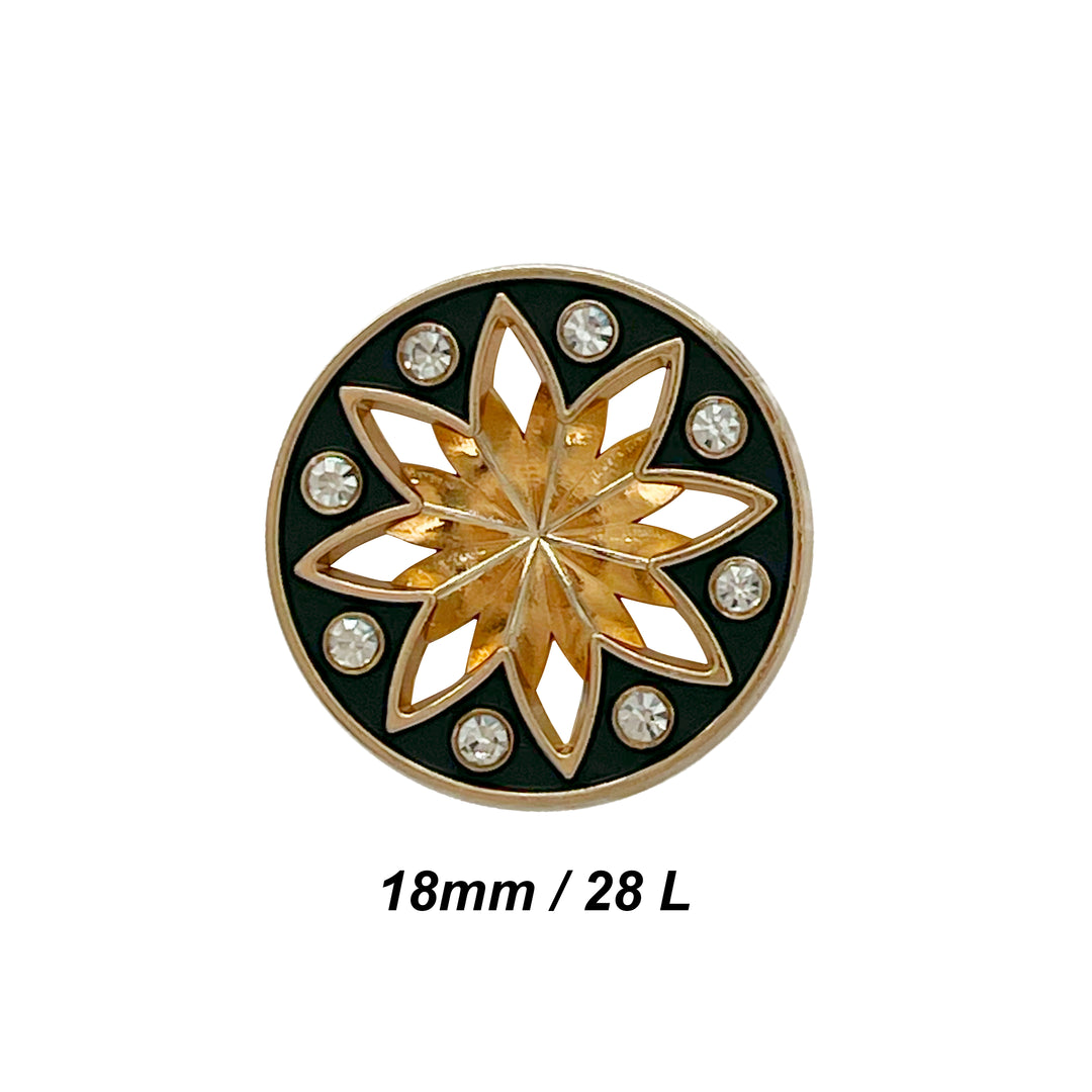 Elegant Star Metal Buttons