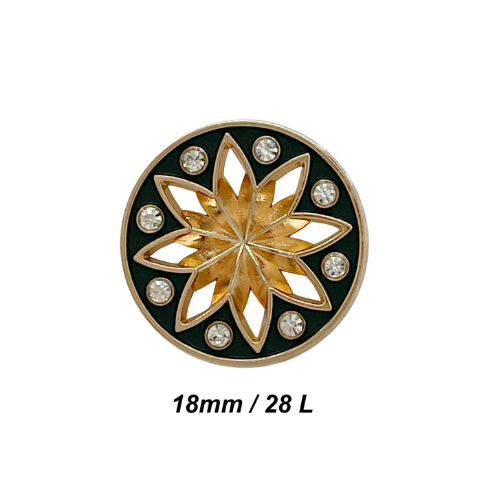 Elegant Star Metal Buttons