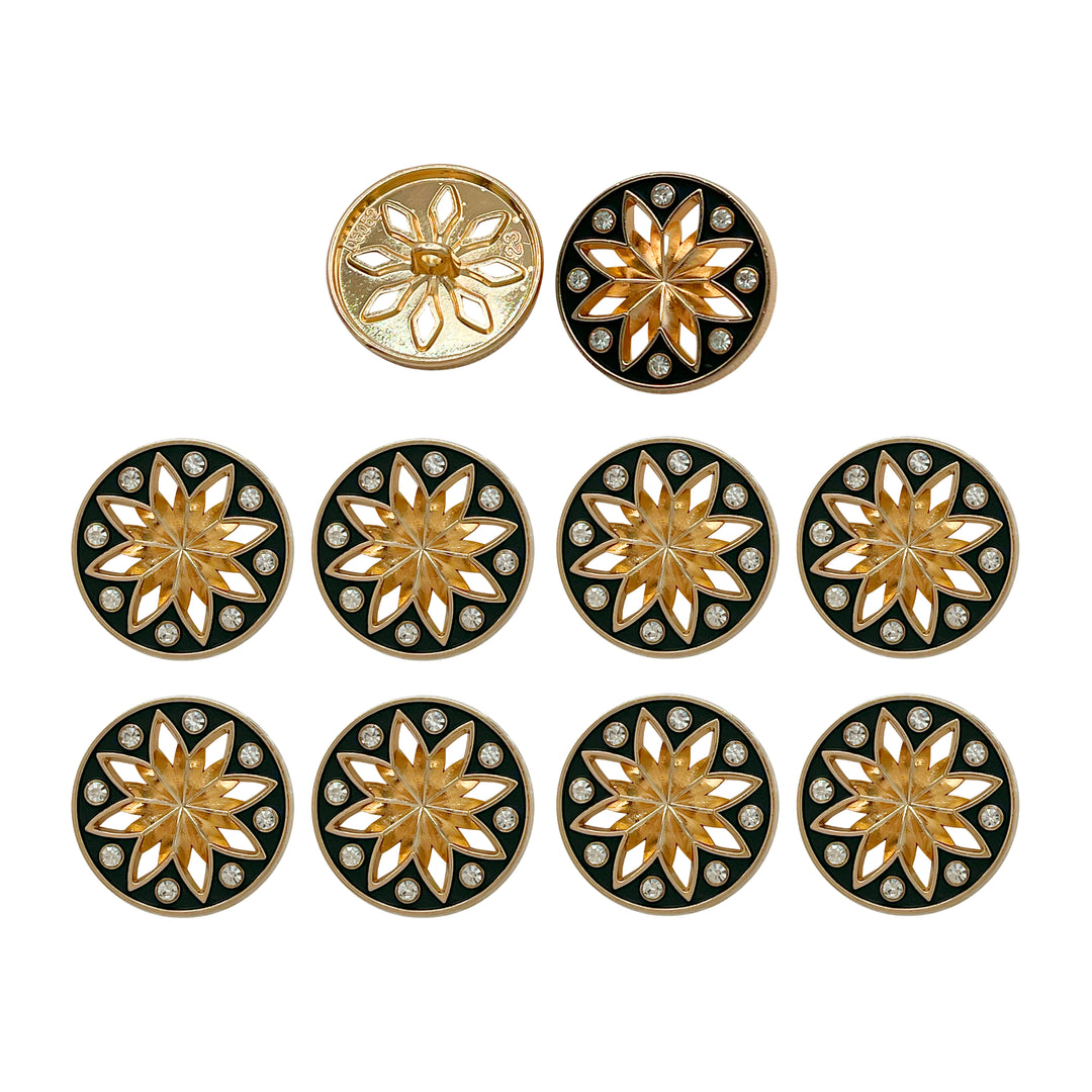 Elegant Star Metal Buttons