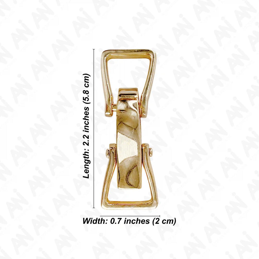 Bow Design Metal Buckle