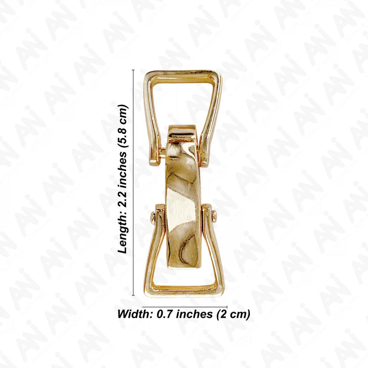 Bow Design Metal Buckle