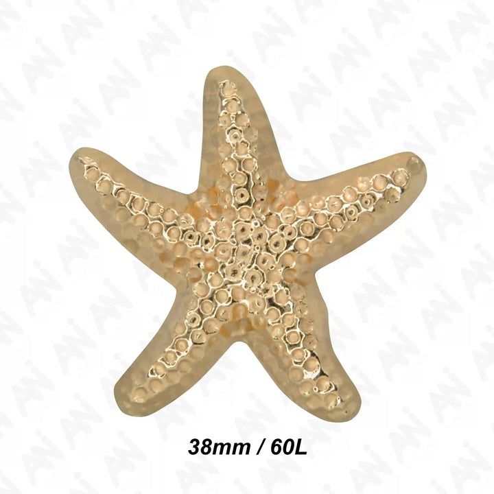 Star Metal Buttons | 38mm(60L)