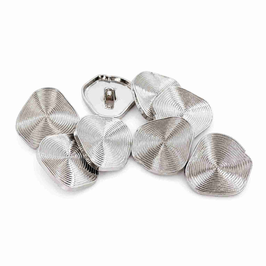 Organic Texture Metal Buttons