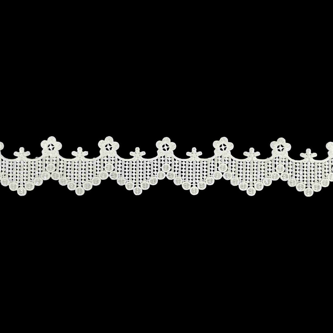 Triangle Shape Floral Cutwork Lace | SKU-K-2/629
