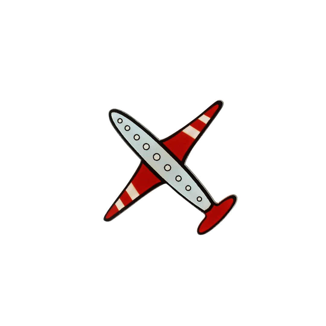 Aeroplane Brooch Pin