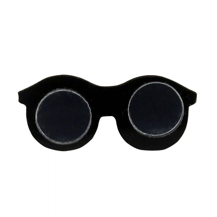 Round Sunglasses Brooch