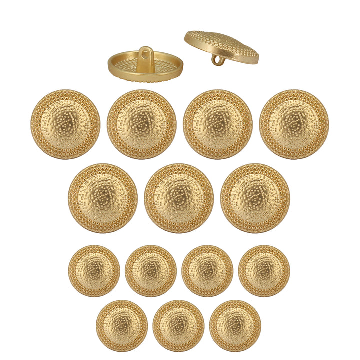 Stylish Textured Dome Buttons