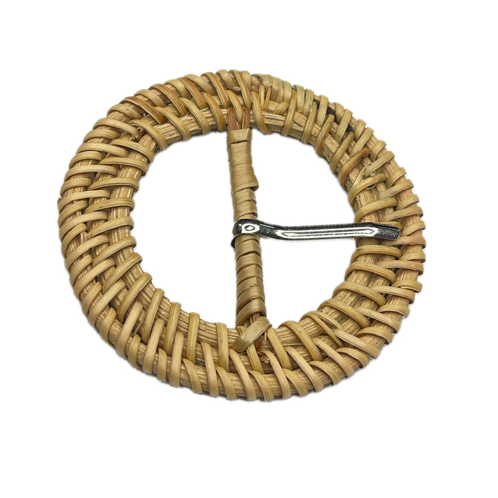 Prong Elegant Raffia Buckle