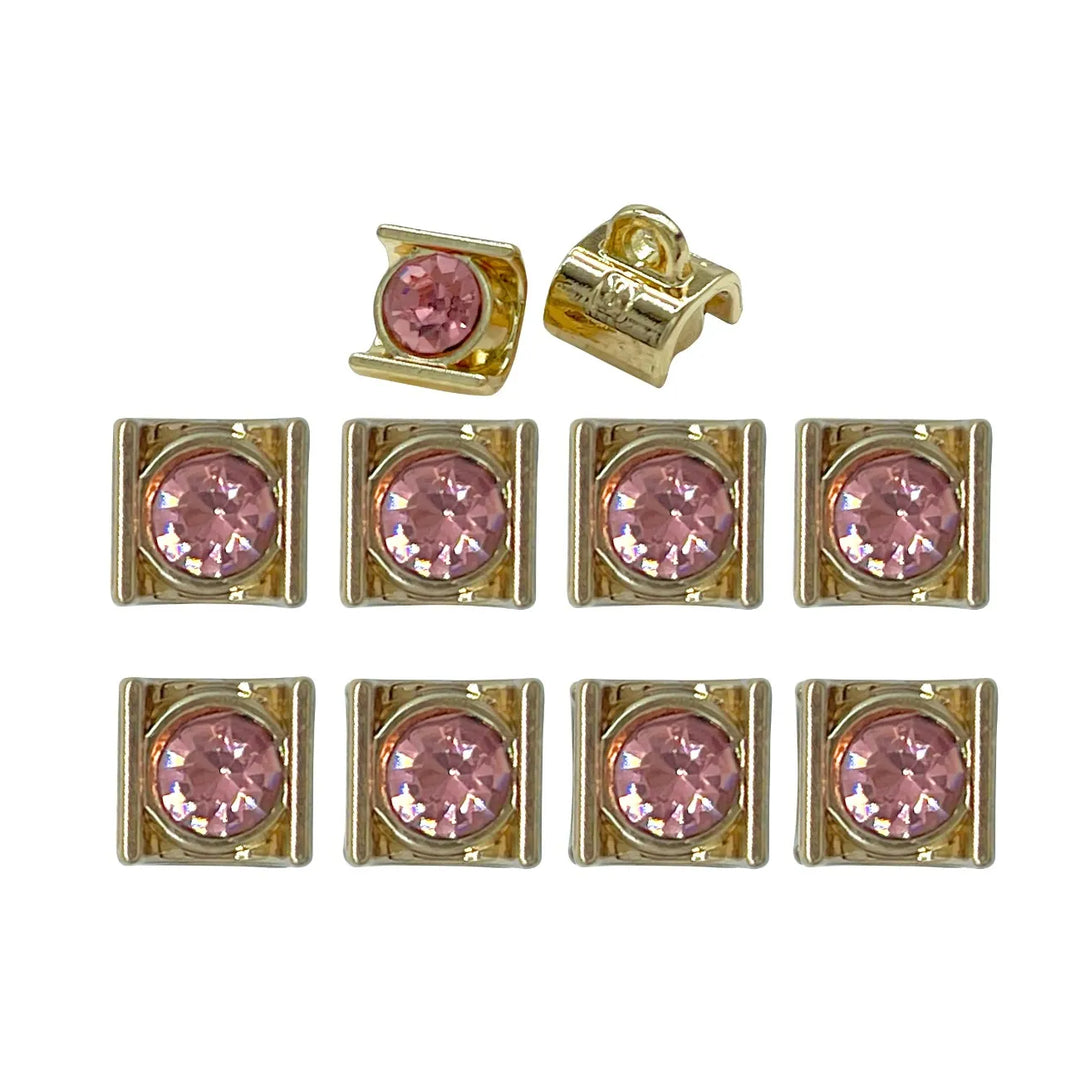 Decorative Square Metal Button for shirt | 9mm(14L)