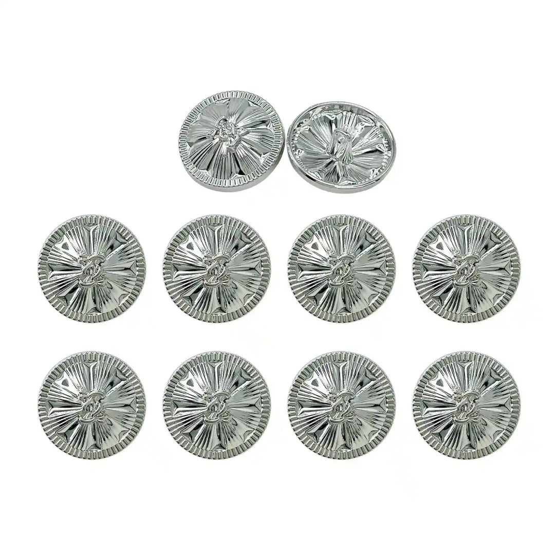 Vintage-Style Buttons for Clothing and Accessories | 18mm(28L) & 23mm(36L)