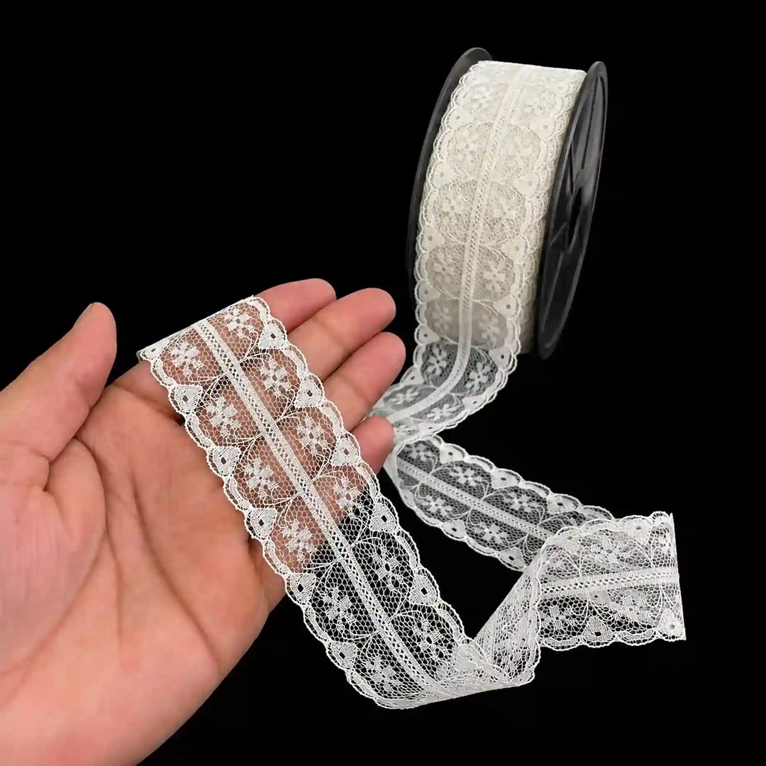 Dainty White Lace Ribbon | SKU-67