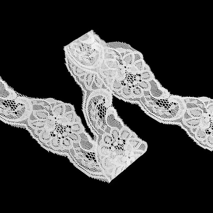 Cutwork Floral Nylon Lace | SKU-W-7
