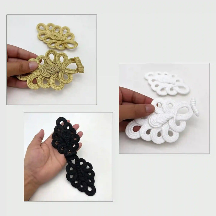 Intricate Butterfly Pankou Fastener