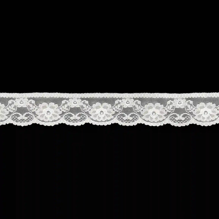 Intricate Blossom Pattern Lace | SKU-114