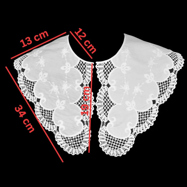 Broderie Anglaise Peter Pan Collar