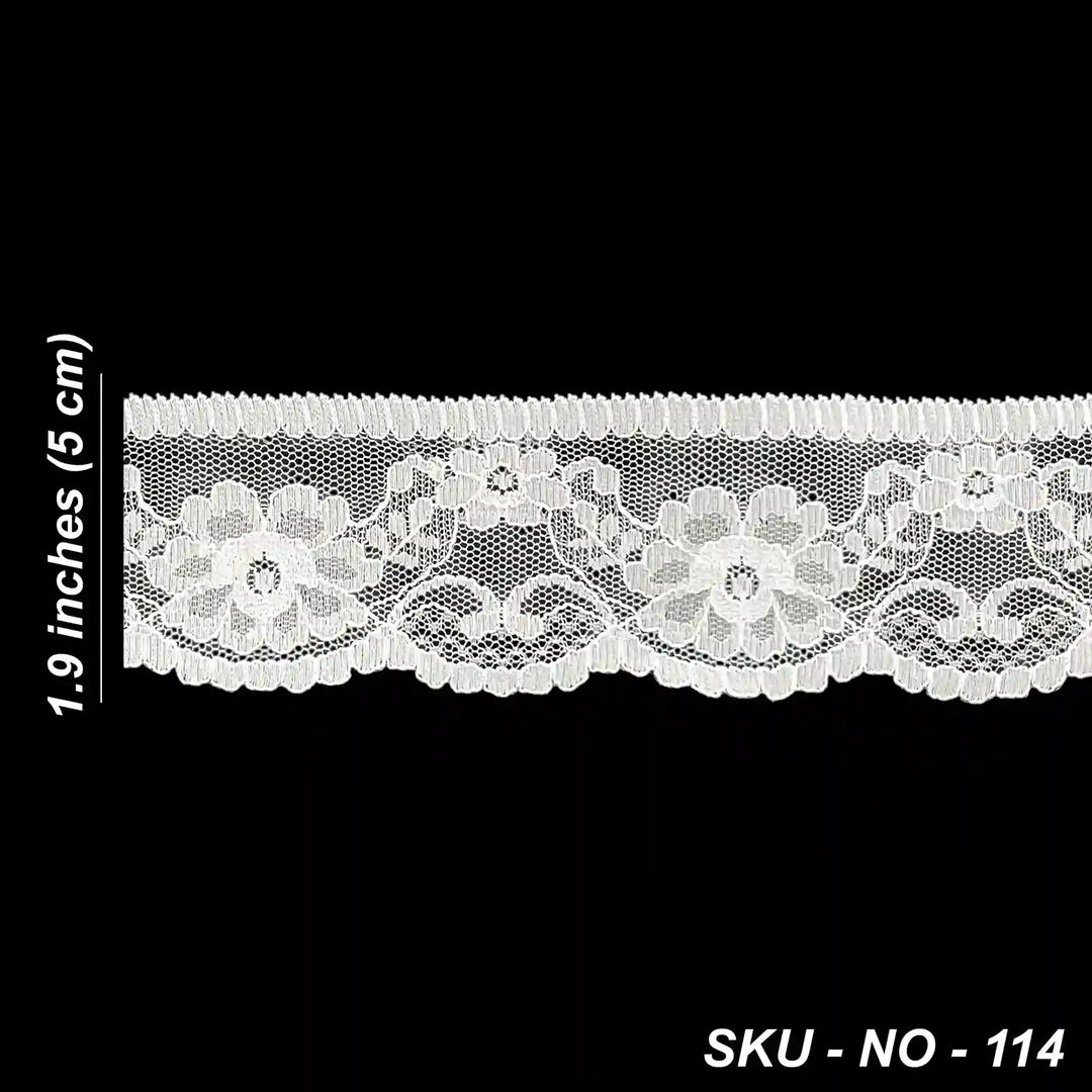 Vintage Floral Lace Edging | SKU-114