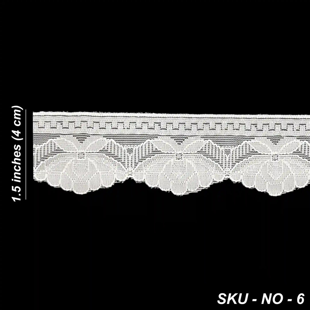Charming Botanical Lace Trim | SKU-6