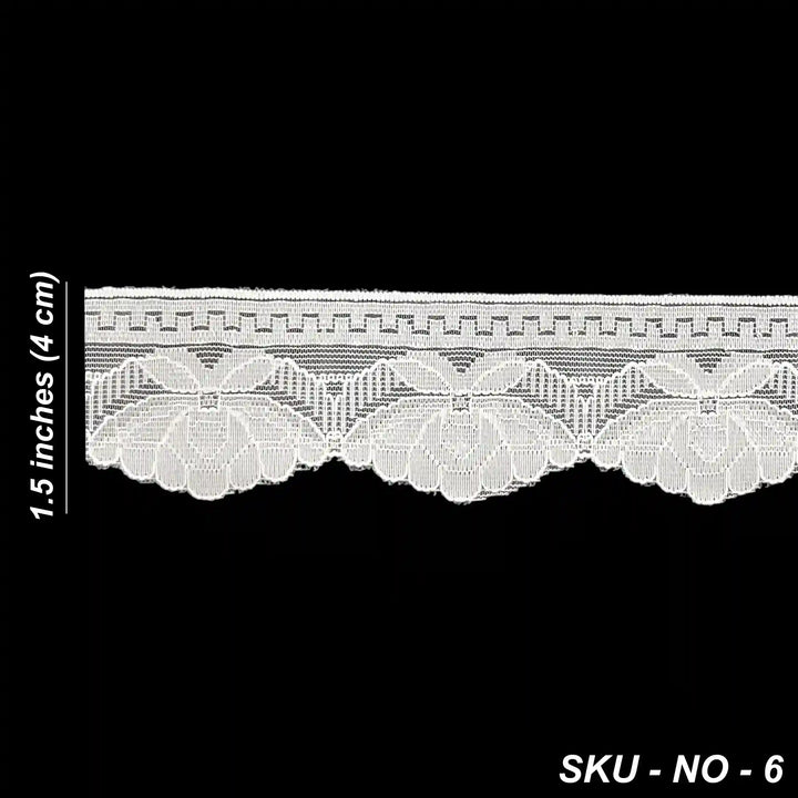 Charming Botanical Lace Trim | SKU-6