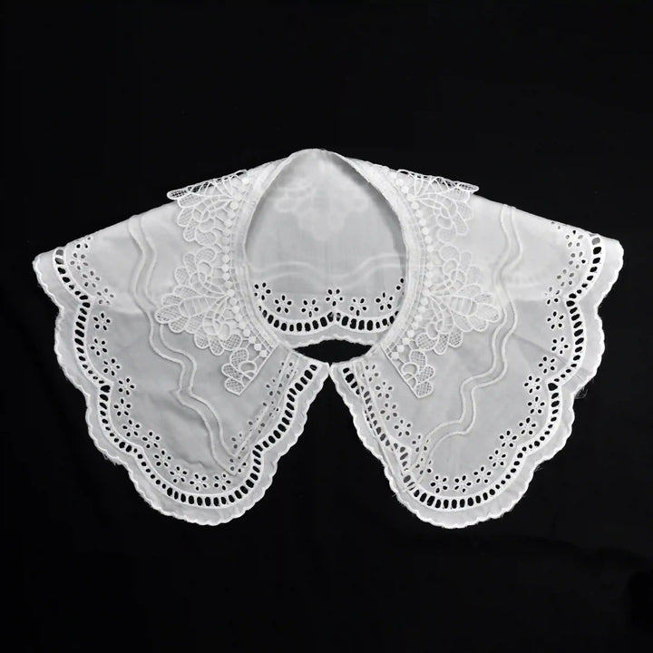 Victorian Revival Cutwork Floral Collar