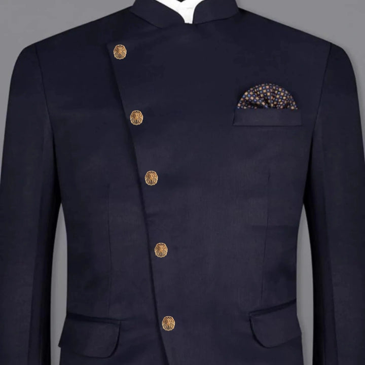 Laser Cut Lion Metal Buttons | 19mm(30L) & 24mm(38L)