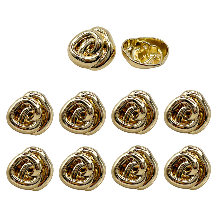 Floral Style Button for Clothing and Accessories