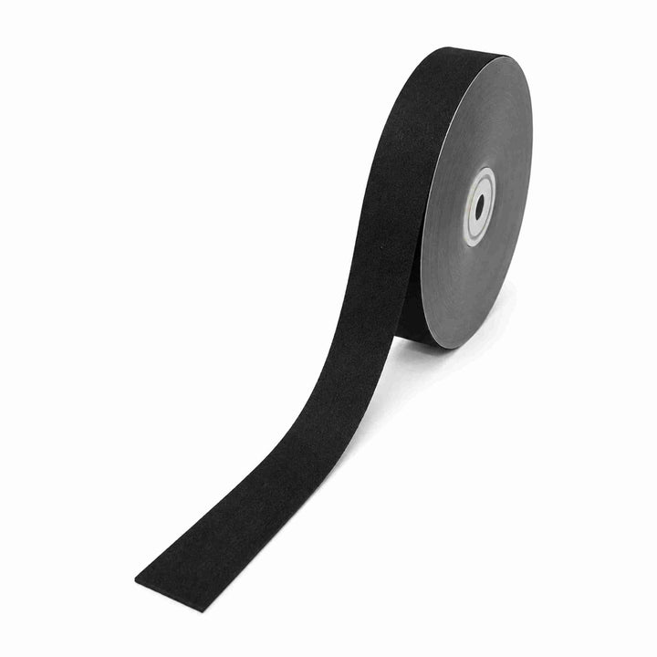 Black Faux Suede Flat Ribbon Trim