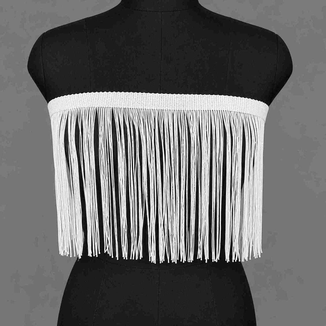 10 Inch | Opulent Cascade Fringe Lace