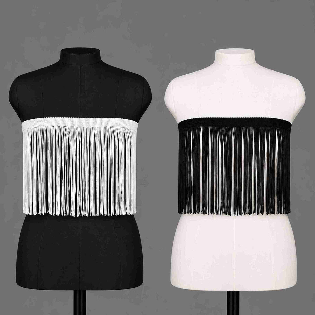 10 Inch | Opulent Cascade Fringe Lace