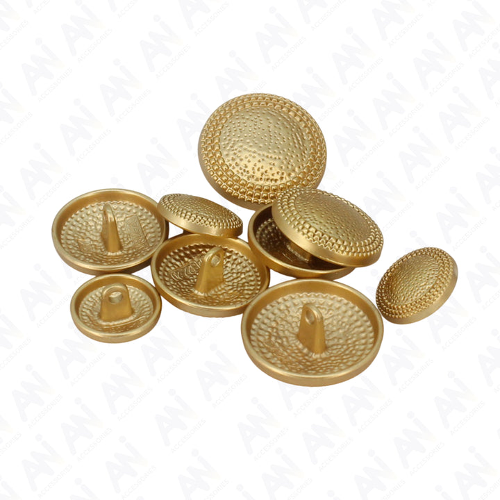 Stylish Textured Dome Buttons