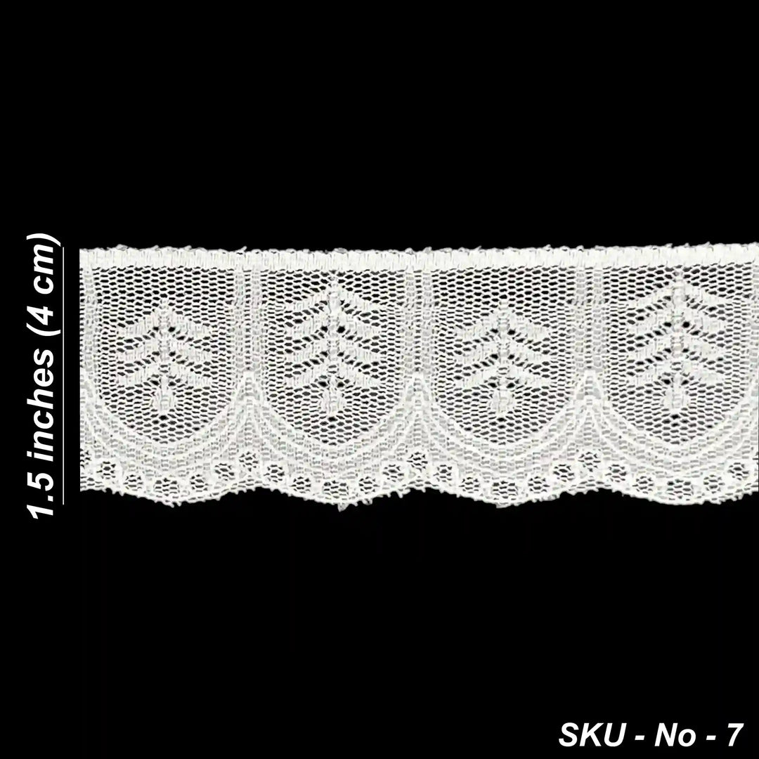 Classic Fern Motif Lace | SKU-7